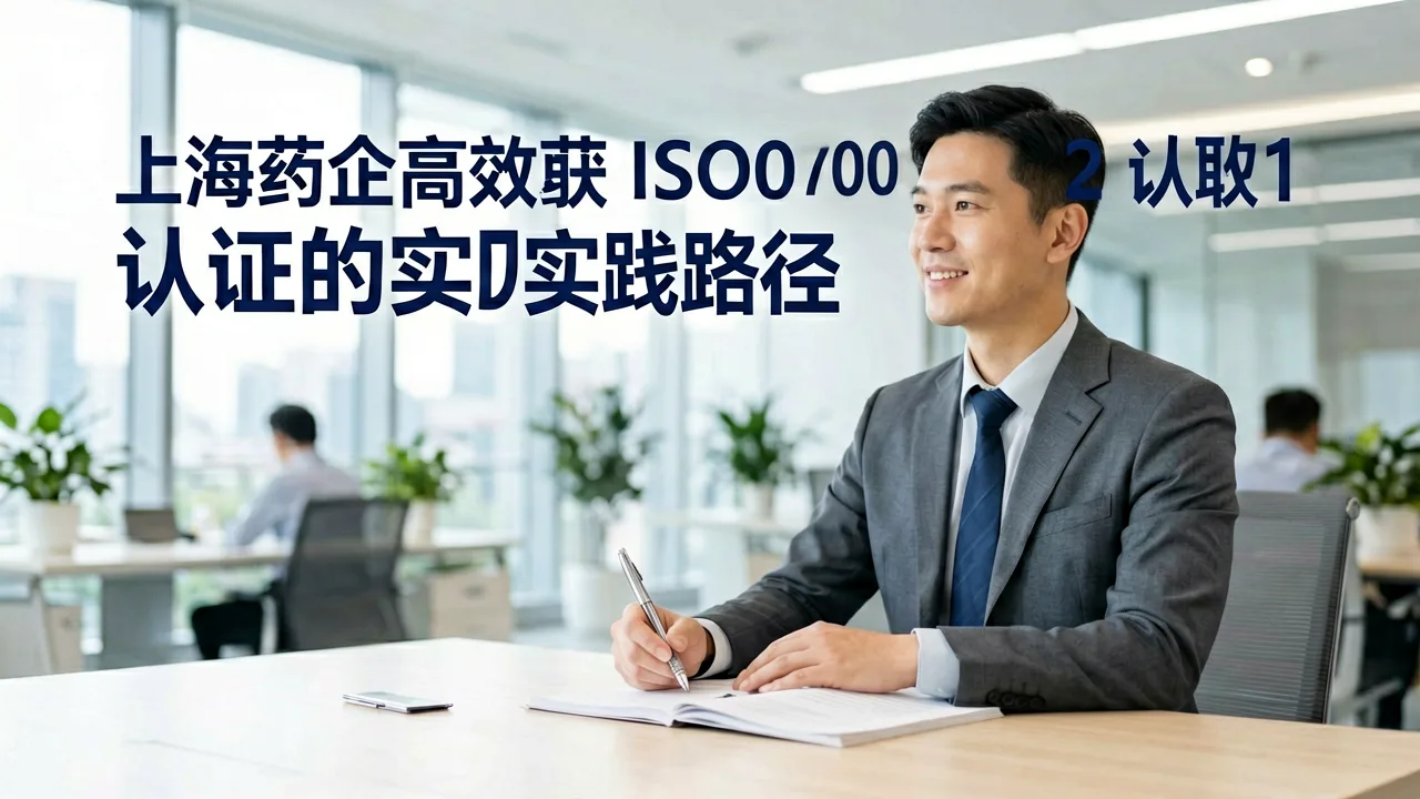 上海药企高效获取ISO27001认证的实践路径